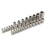 Kép 3/5 - MTX dugókulcs készlet kofferben, 1/2”, 1/4”, CrV,  108 részes