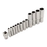 Kép 4/5 - MTX dugókulcs készlet kofferben, 1/2”, 1/4”, CrV,  82 részes