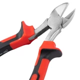 Kép 2/3 - MTX Nickel oldalcsípőfogó, két komponensű nyél, 160mm