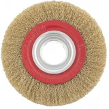 Kép 1/2 - MTX korongcsiszoló kefe, krimpelt, sárgaréz, 32x150mm