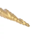 Kép 3/3 - MTX lépcsős spirálfúró fémhez, HSS, hatlapú szár, 4-12mm