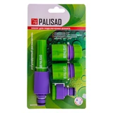 Kép 4/4 - Palisad tömlőcsatlakozó szett szórófejjel, 1/2", 4 részes