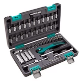 Kép 2/4 - Stels szerszámkészlet, CrV, S2, 1/4", 47 db-os