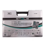 Kép 3/3 - Stels szerszámkészlet, CrV, 1/2", 1/4", 69 db-os