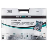 Kép 5/5 - Stels szerszámkészlet, 1/2", 1/4", CrV, 98 db-os