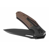Kép 2/3 - Neo Tools összecsukható kés fa nyéllel, 22cm