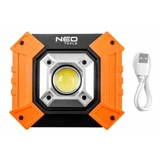 Kép 2/4 - Neo Tools reflektor, talpas, 750Lumen, 10W, 3xAA