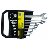 Kép 2/2 - Topmaster Pro csillag-villáskulcs készlet, Cr-V, 8-19mm, 8db