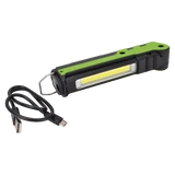 Kép 6/6 - Tracon akkumulátoros LED kézilámpa, 5/3W, 360/100lm