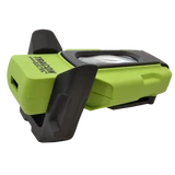Kép 2/6 - Tracon akkus LED kézi lámpa USB, 2W, 6000K, 3.7V, 1800mAh, 200lm, IP44, 3h