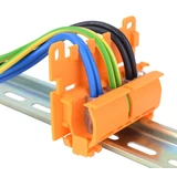 Kép 2/2 - Tracon adapter nyitható vezetékösszekötőhöz, sínre szerelhető