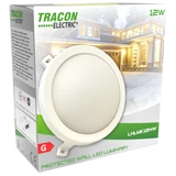 Kép 4/4 - Tracon műanyag házas LED hajólámpa, kerek forma 12W, 840lm, 4000K