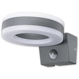 Kép 1/3 - Tracon mozgásérzékelős fali lámpatest, gyűrű forma, antracit 20W, 1700lm