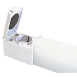 Kép 2/7 - Tracon védett integrált LED-es bútorvilágító, csatlakozóaljzattal 8W, 720lm