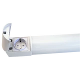Kép 3/7 - Tracon védett integrált LED-es bútorvilágító, csatlakozóaljzattal 8W, 720lm