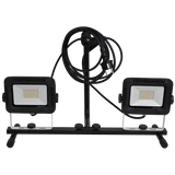 Kép 2/3 - Tracon LED fényvető, 220-240VAC, 2x20W, 4000K, IP65, 2x1600lm