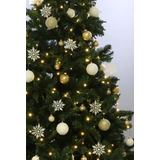 Kép 2/2 - Tracon X22005 karácsonyi fényfüzér, sziporkázó, 10m, 100LED, 2700K
