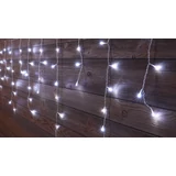 Kép 3/4 - Tracon X22025 karácsonyi fényfüggöny, 10m, 250LED, hideg fehér