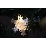 Kép 3/3 - Tracon X22047 karácsonyi fényfüzér, hópehely és fenyő, 1.35m, 10LED, 3000K