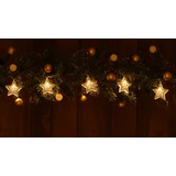 Kép 2/3 - Tracon X22053 karácsonyi fényfüzér, csillag, fehér, 1.35m, 10LED, 3000K