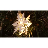 Kép 3/3 - Tracon X22056 karácsonyi fényfüzér, hópehely, fém, 90cm, 10LED, 3000K