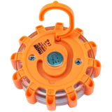 Kép 2/5 - Tracon autós vészjelző lámpa, elemes, 1.5W, 6000K, 3×AAA 100lm, IP65