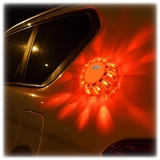 Kép 4/5 - Tracon autós vészjelző lámpa, elemes, 1.5W, 6000K, 3×AAA 100lm, IP65