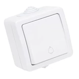 Kép 1/3 - Falon kívüli csengőnyomó, 10AX/250VAC, IP54