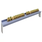 Kép 2/4 - Falon kívüli elosztódoboz, füstszínű ajtóval, N/PE sínnel, 1×18 modul, IP40
