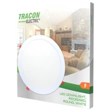 Kép 2/2 - Tracon beépíthető LED mélysugárzó, kerek 21W, 2155lm, 4000K