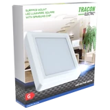 Kép 4/4 - Tracon falon kívüli, négyzetes LED lámpatest, SAMSUNG chippel 12W, 960lm, 4000K