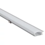 Kép 1/3 - Tracon LED szalag profil külső rögzítéshez, süllyeszthető, 1m