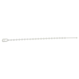 Kép 1/2 - Tracon gyöngyös nyitható kábelkötegelő, 120x1.2mm, natúr