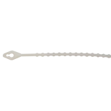 Kép 1/2 - Tracon gyöngyös nyitható kábelkötegelő, 160x1.7mm, natúr