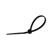 Kép 2/2 - Tracon normál kábelkötegelő, 7.8x450mm,fekete, 100db