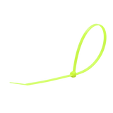 Kép 2/2 - Tracon normál kábelkötegelő, 3.6x290mm, neon zöld, 100db
