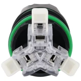 Kép 5/6 - Tracon tömítőszelencés kábeltoldó, nyitható gyorskapcsokkal, 3x1-3x2.5mm2, IP68