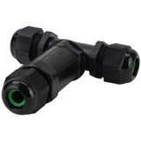 Kép 2/5 - Tracon tömítőszelencés kábeltoldó, T-elágazó, 0.5-4mm2, IP68, 3P