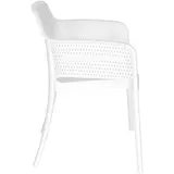 Kép 3/5 - Tramontina Gabriela karfás szék, fehér