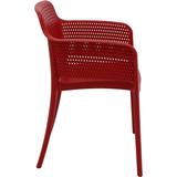 Kép 2/5 - Tramontina Gabriela karfás szék, piros