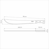 Kép 2/4 - Tramontina fa nyelű macséta, 45cm