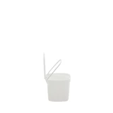 Kép 2/3 - Tramontina Compact szemetes, polipropilén, 7L, fehér