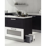 Kép 3/3 - Tramontina Compact szemetes, polipropilén, 7L, fehér