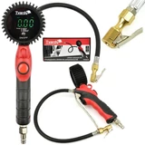 Kép 5/6 - Tvardy T00241 pneumatikus kerékfújó pisztoly LCD manométerrel, 0-18bar