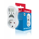 Kép 2/3 - UltraTech kapcsolóóra, heti időzítés, elektronikus, 20 program, 230V, 3.68kW