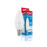 Kép 3/3 - UltraTech LED gyertya izzó, E14, 5.3W, 4000K, 500lm