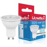 Kép 2/2 - UltraTech LED spot, hideg fehér, GU10, 6.5W, 560lm