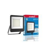 Kép 2/3 - UltraTech LED reflektor, hideg fehér, 100W, 9000lm, fekete