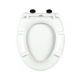 Kép 5/8 - Verda Duroplast WC-ülőke, lassan záródó, fehér