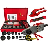 Kép 1/6 - Verke V07502 csőhegesztőgép műanyag csőhöz 1500W, 20-63mm